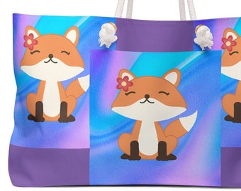 Baby FOX Weekender Tote - Purple