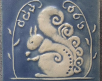 Squirrel -Art tile