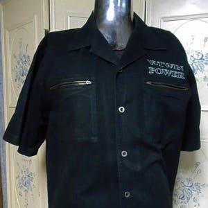 Harley Davidson Black XL Shirt, Wonderful Design on Back