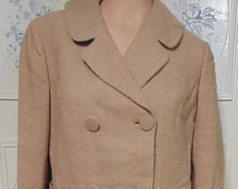 1940/50 Brown Wool Suit, Bust 40"