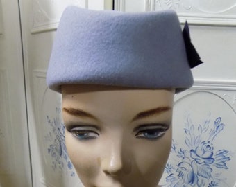 Vintage Gray Hat, Made in the U.S.A., Wool