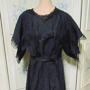 Teens (1910-1919) Black Dress, Bust 34&quot;