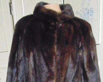 Vintage Fur Coat, Bust 40"