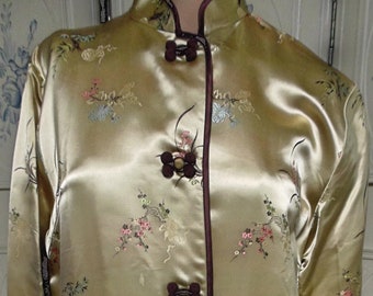 Vintage Chinese Robe, Size 38, Made in Shanghi, China