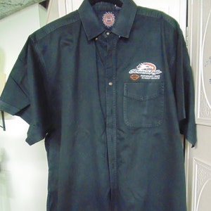 Harley Davidson Black Shirt, XL, Official Licensed Product Screaming Eagle