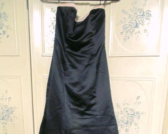 1980 Black and Pink Formal by Jessica McClintock, Size 4