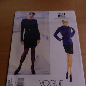 Vogue Paris Original, #2039, Size 6-8-10, State of Claude Montana, UNCUT