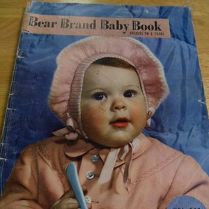 Bear Brand Baby Book, Infants to 4, 1950