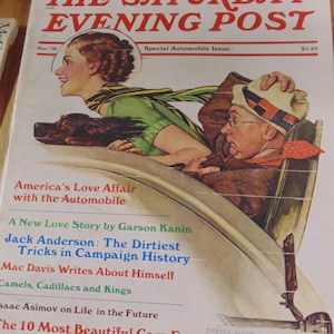 Saturday Evening Post Magazine, Special Auto Issue, Nov 1976, Good Shape