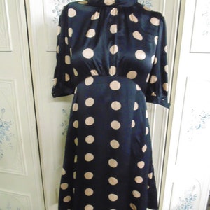 Betsey Johnson Black With Gold Polka Dot Dress, Size 4 - Etsy