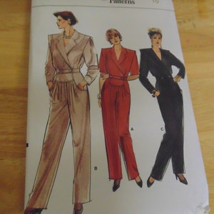 Vogue Pattern Jumpsuit, 9793, Size 10, UNCUT