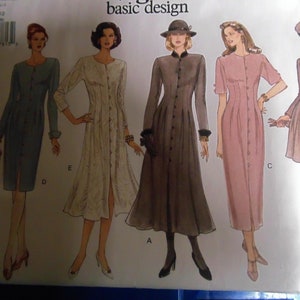 Vogue Basic Design Dress, Tunic and Skirt Pattern 1264, Size 8-12, UNCUT