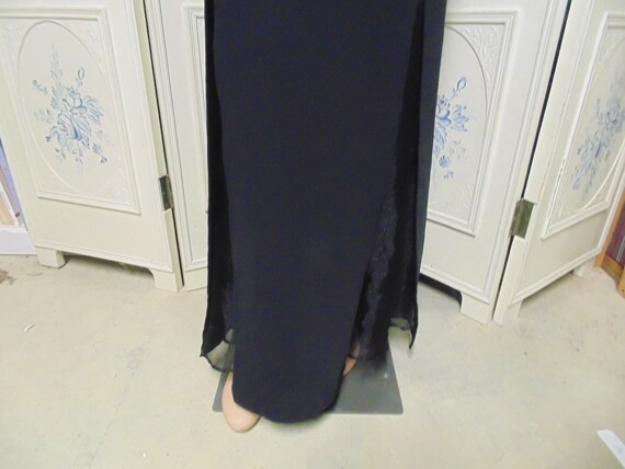 Ariella Black Evening Gown, UK16, EUR 42 - image 3