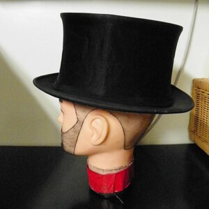 Antique Man's Top Hat, Folds Flat