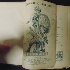 1930s Handbook for Boys, Boy Scouts of America