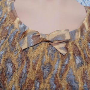 Vintage Dress and Jacket, Greys and Browns, Bust 38&quot;