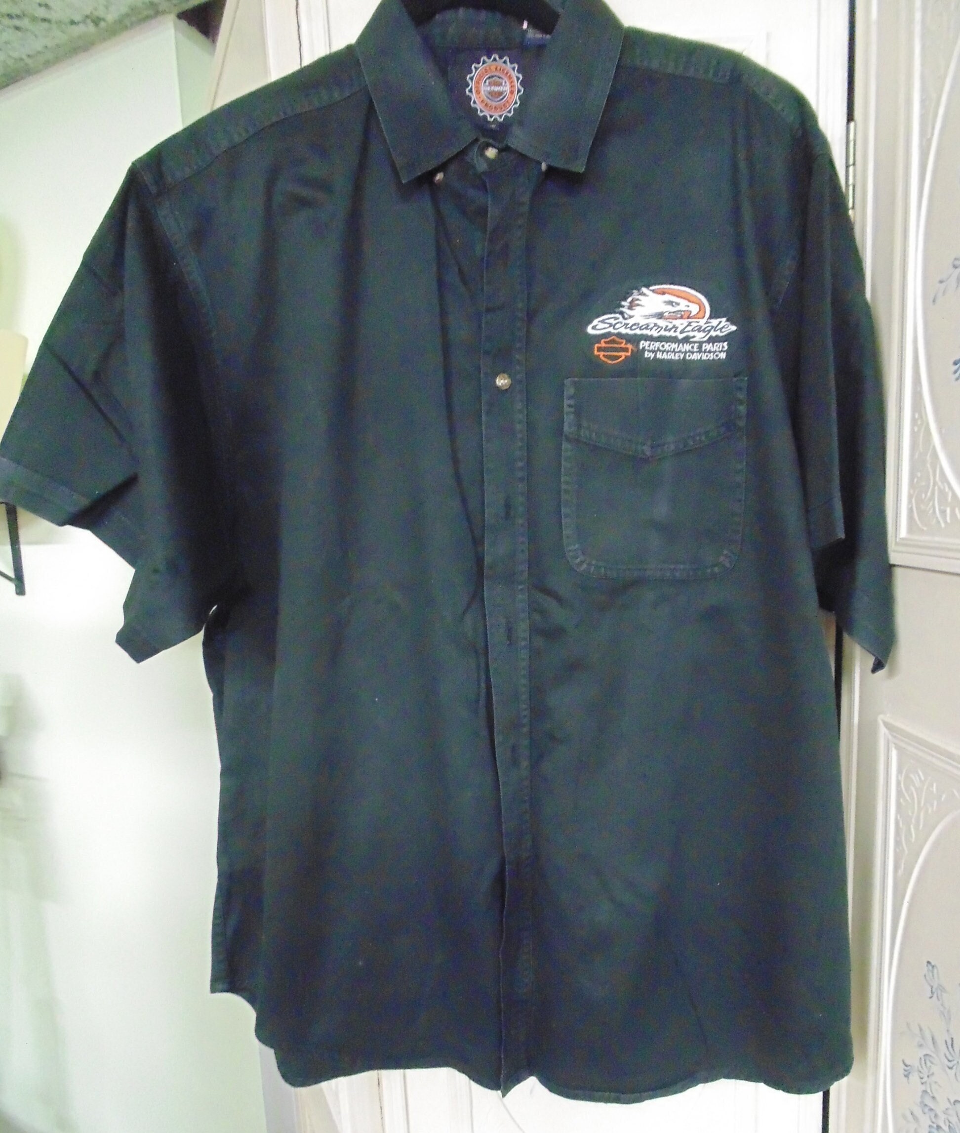 Harley Davidson Black Shirt, XL, Official Licensed Product