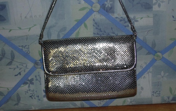 Whiting and Davis Silver Mesh Evening Bag