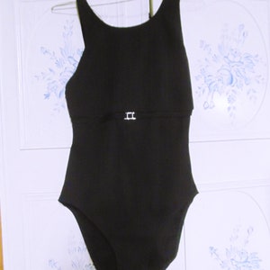Cole Black Bathing Suit, Bust 34 image 1