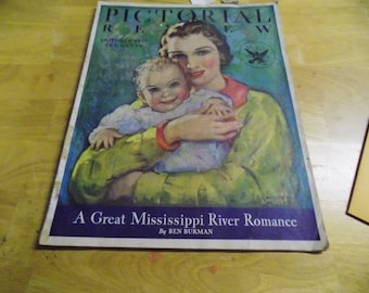 1933 Pictorial Review, Cover by Hester Miller