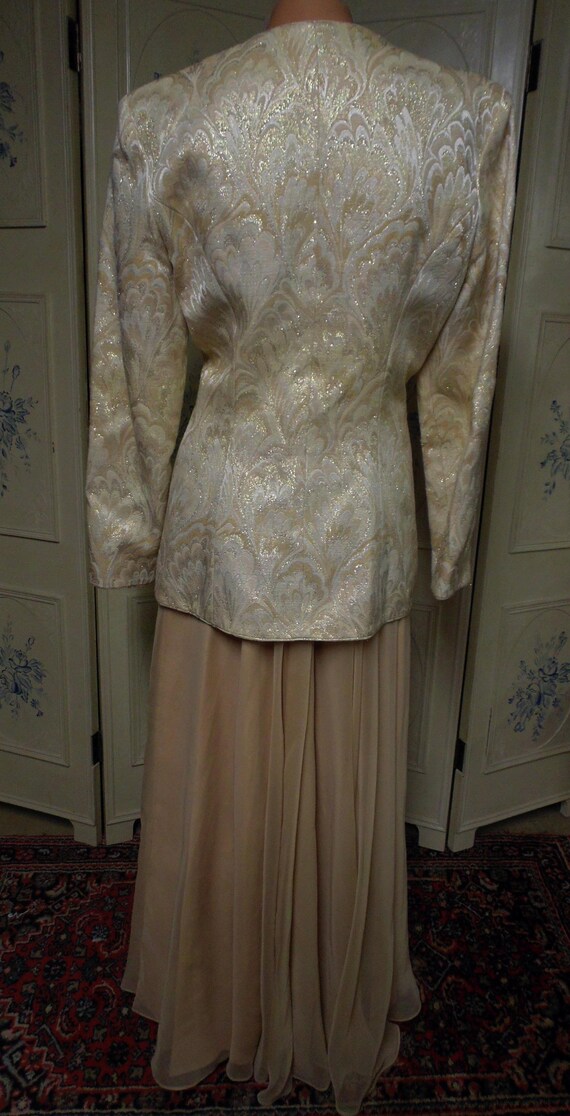Lillie Rubin 1980s Vintage 2 piece Evening Outfit… - image 4