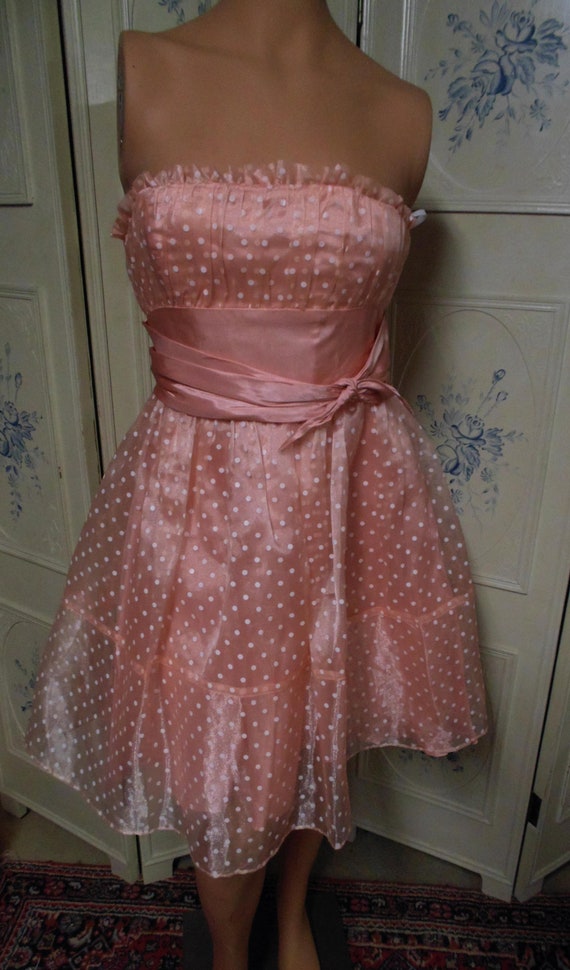 Vintage Betsy Johnson Pink Dress, Size 4