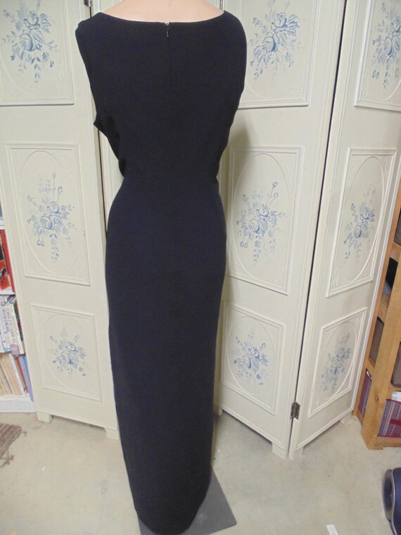 Ariella Black Evening Gown, UK16, EUR 42 - image 4