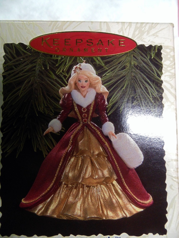 Hallmark Keepsake Ornament, Holiday Barbie, Collector's Series