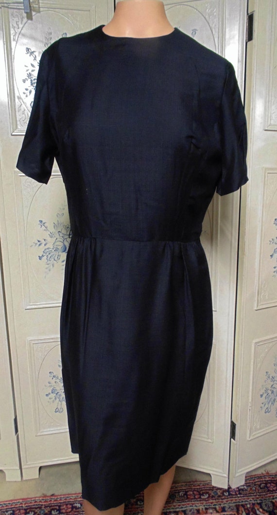 Leonard St. Vintage Emerald Dress-Bust 34