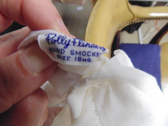 Polly Flinders Hand Smocked Dress, 18 months - image 3