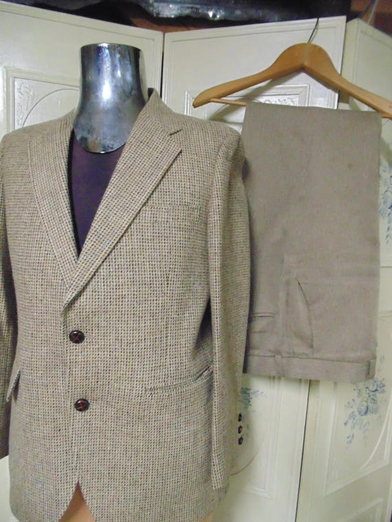 Shefford by Anderson-Little Suit, Checked Jacket … - image 1