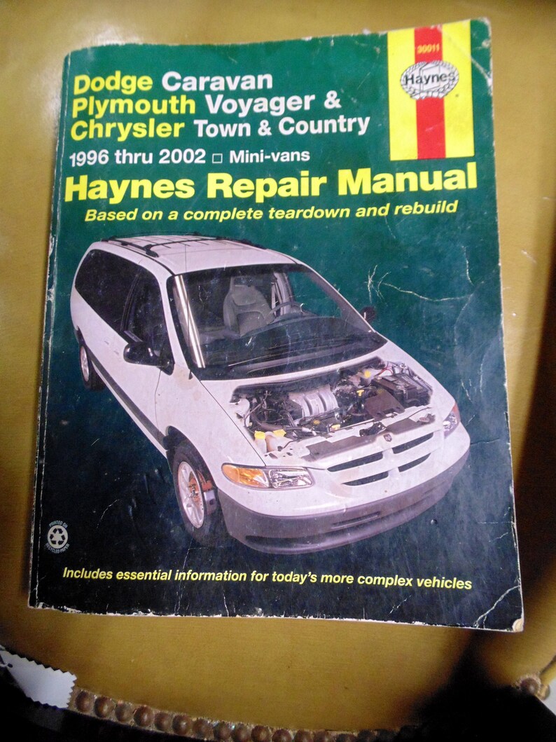 Haynes Repair Manual Caravan, Voyager, Town Country, 1996-200 Haynes Repair Manual Caravan, Voyager, Town Country, 1996-200