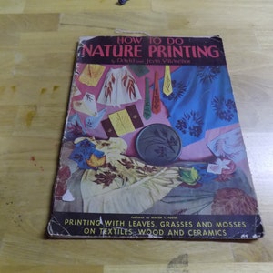 How To Do Nature Painting by David and Jean Villasenor, Vintage Craft Magazine