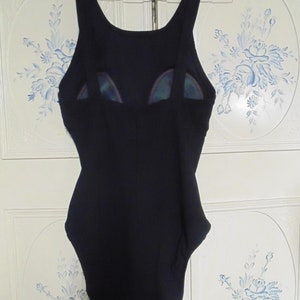 Cole Black Bathing Suit, Bust 34 image 2