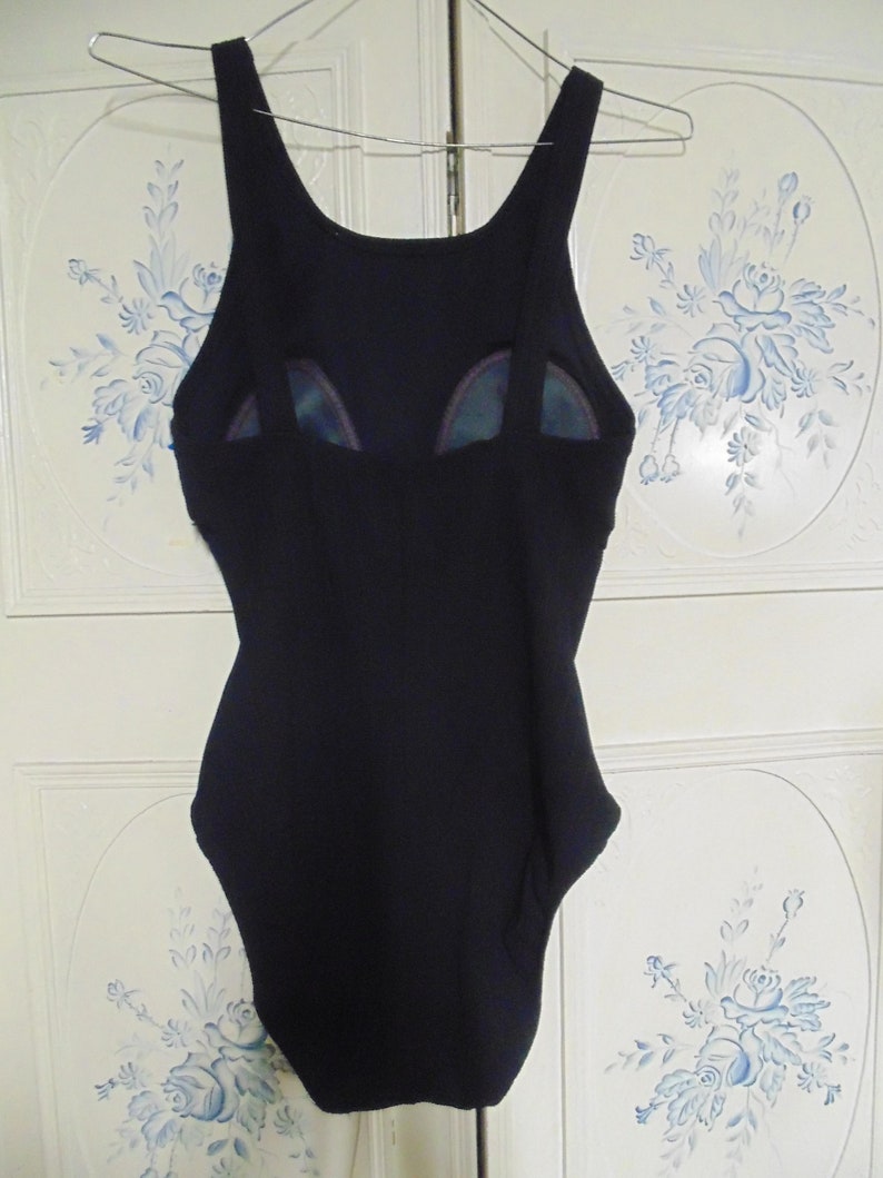 Cole Black Bathing Suit, Bust 34 image 2