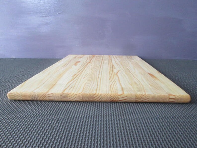 Handmade Butcher Block Board / Pine Cutting Board / Natural Etsy