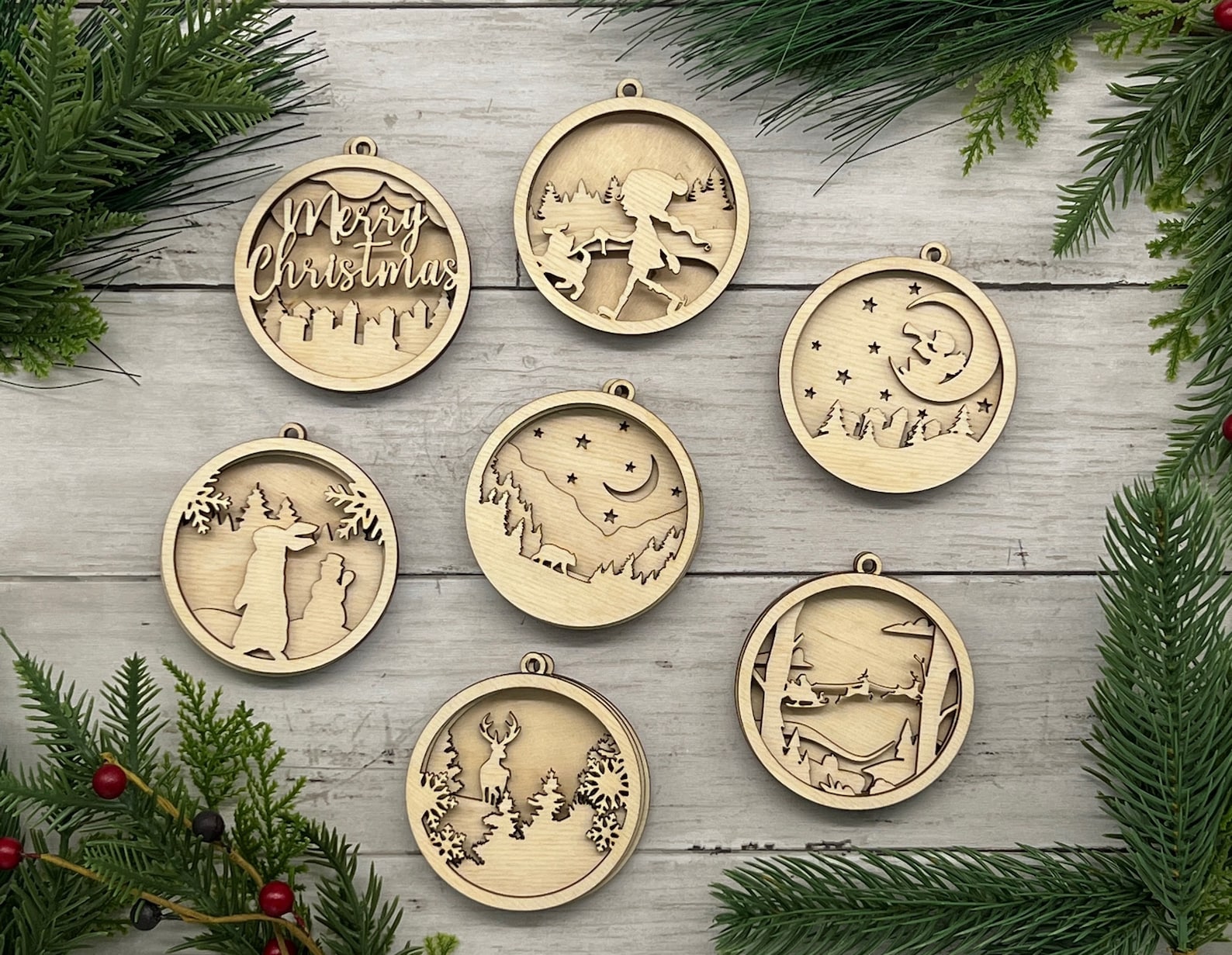 DIY Ornament Set Christmas Ornament DIY Kits Craft Kit Etsy