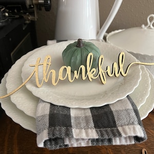Cartes de lieu de Thanksgiving (ensemble de 4) | | de réglage du lieu décoration de table de Thanksgiving | Tablescape d’automne