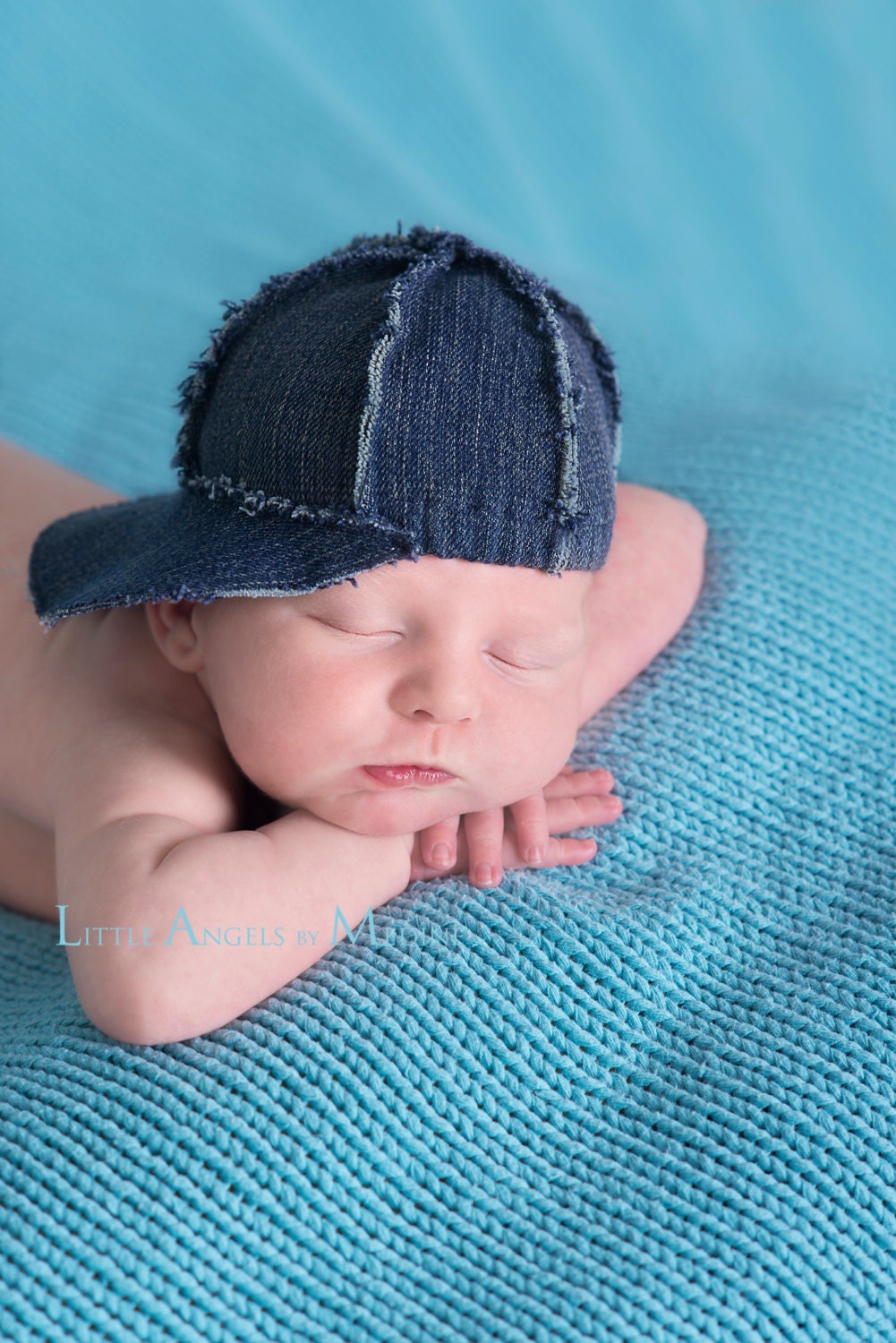 Newborn Boy Baseball Cap Newborn Photography Prop Newborn Etsy