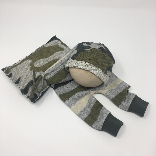 newborn boy pant set,camo newborn set,  newborn boy photo prop, newborn set, newborn boy, newborn boy pant, newborn photo prop, boy hat