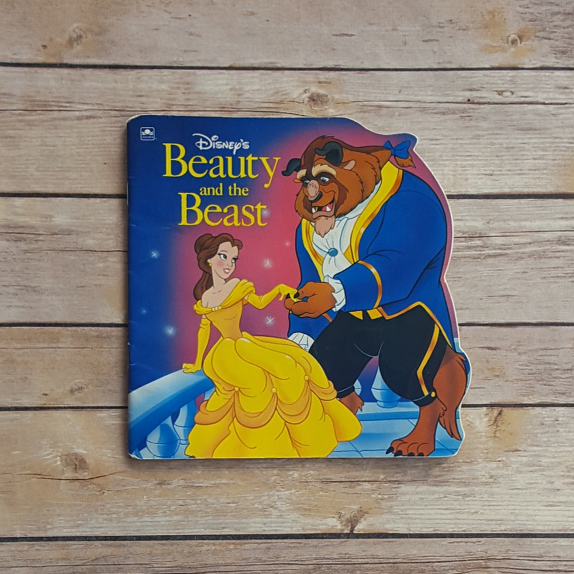 beauty and the beast book with figures