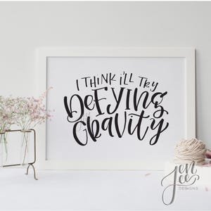 Defying Gravity - Wicked gift - Wicked Wall art