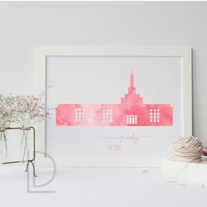 Melbourne Temple - LDS Temple art - Customizable - Printable - Australia Temple