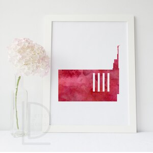 Manhattan Temple - LDS Temple art - Customizable - Printable