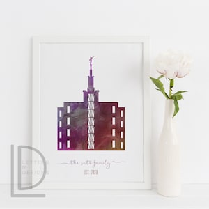 LDS Temple art - Tokyo Japan Temple - Printable
