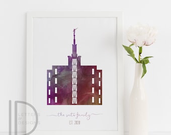 LDS Temple art - Tokyo Japan Temple - Printable
