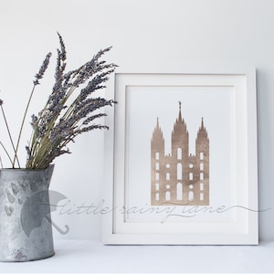 Salt Lake Temple, Salt Lake, Temple, LDS Art, LDS wall art, LDS Printable