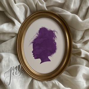 CUSTOM Silhouette, Child Silhouette Printable