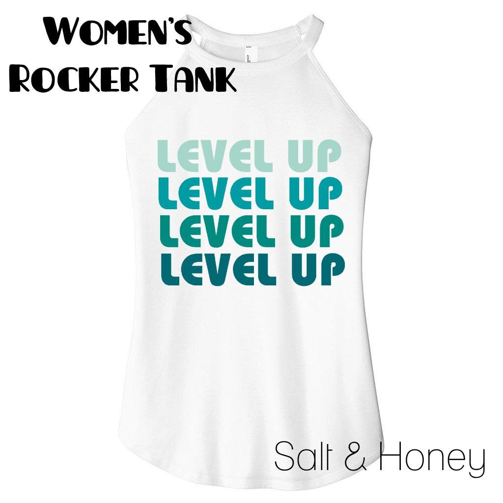 Level Up Tank Top: Summit Beach Body