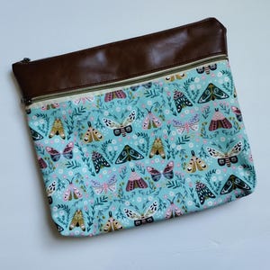 Deluxe Cross stitch project bag, needlework bag, Floss Bag Cross-stitch,Project Bag for embroidery, cross stitch organization, butterflies